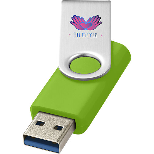 Roterende basisk USB-stick 3.0, Billede 2