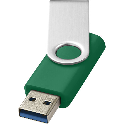 Rotate-basic USB-Stick 3.0 , grün MB , 16 GB , Kunststoff, Aluminium MB , 5,80cm x 1,90cm x 1,00cm (Länge x Höhe x Breite), Bild 1