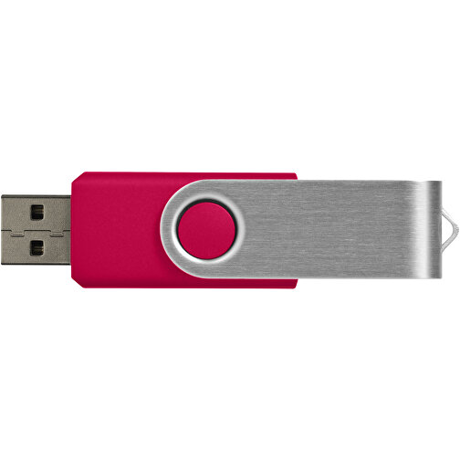 Rotate-basic USB-Stick 3.0 , magenta MB , 128 GB , Kunststoff, Aluminium MB , 5,80cm x 1,90cm x 1,00cm (Länge x Höhe x Breite), Bild 4