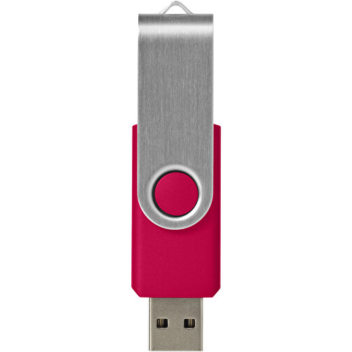 Rotate-basic USB-Stick 3.0 , magenta MB , 65 GB , Kunststoff, Aluminium MB , 5,80cm x 1,90cm x 1,00cm (Länge x Höhe x Breite), Bild 3