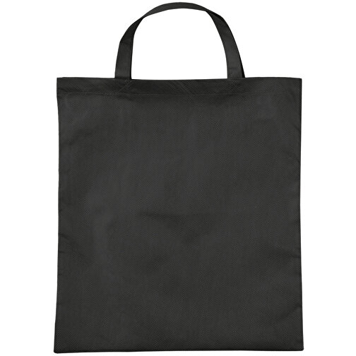 PP-Tasche , schwarz, 100 % Polypropylen, 42,00cm x 38,00cm (Länge x Breite), Bild 1