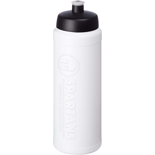 Baseline Rise 750 Ml Sportflasche , weiß / schwarz, HDPE Kunststoff, PP Kunststoff, 23,60cm (Höhe), Bild 1