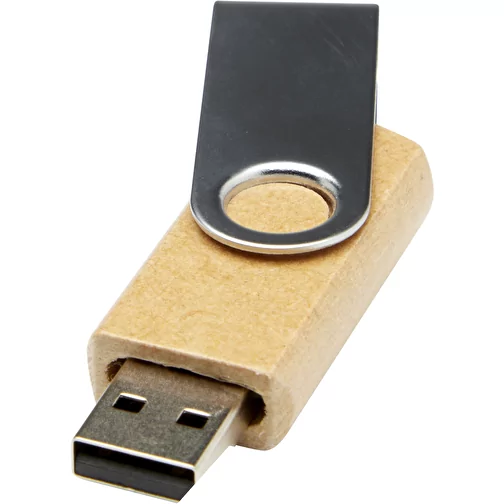 Rotate pendrive wyposażony w interfejs USB 2.0 z papieru z recyklingu, Obraz 1