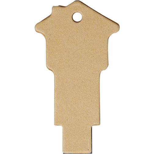 House USB stick 2.0 lavet af genbrugspapir, Billede 4