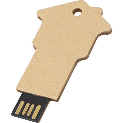 Casa Memoria USB 2.0 de papel reciclado, Imagen 1