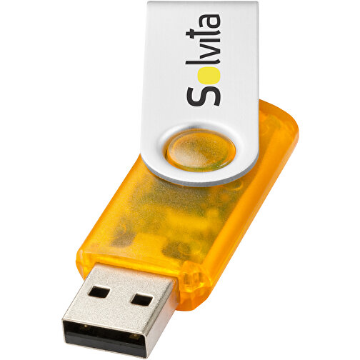 Roterende Transculent USB-stick, Billede 2