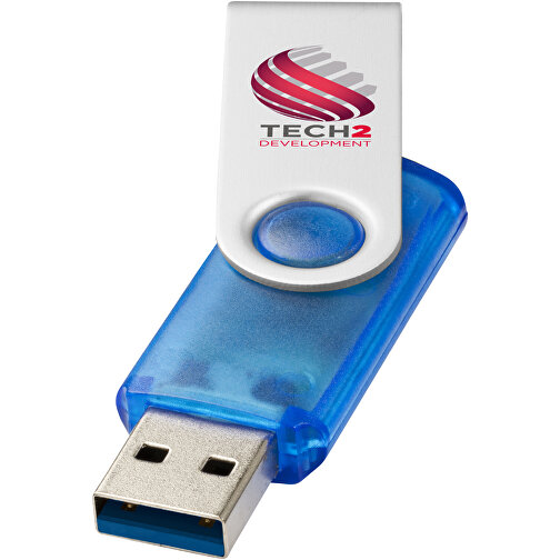 Rotera USB-minne 3.0 transparent, Bild 2