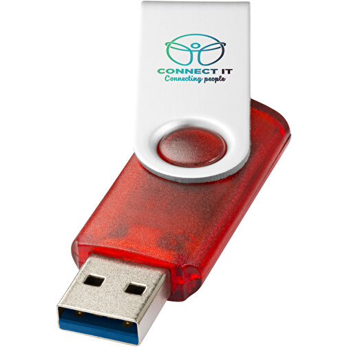 Ruota la chiavetta USB 3.0 trasparente, Immagine 2