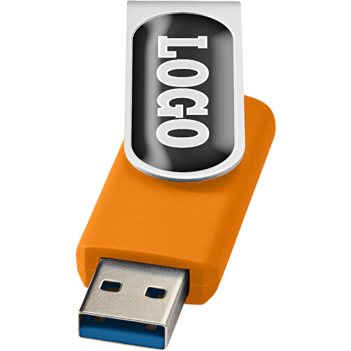 Rotera USB-minne 3.0 med doming, Bild 1