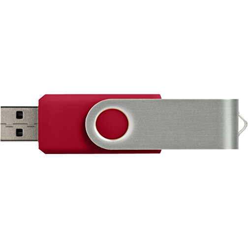 Rotate USB-Stick 3.0 Mit Doming , rot MB , 128 GB , Kunststoff, Aluminium MB , 5,80cm x 1,90cm x 1,00cm (Länge x Höhe x Breite), Bild 3