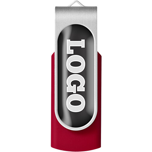 Rotate USB-Stick 3.0 Mit Doming , rot MB , 16 GB , Kunststoff, Aluminium MB , 5,80cm x 1,90cm x 1,00cm (Länge x Höhe x Breite), Bild 4