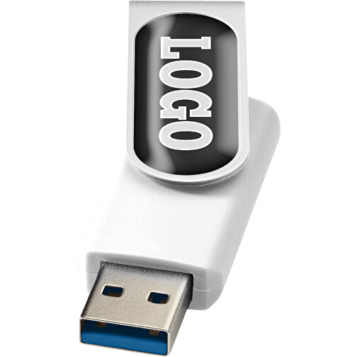 Roterende USB-stick 3.0 med doming, Billede 1