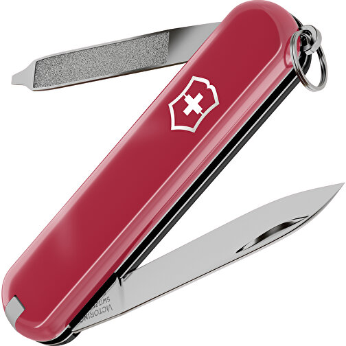 ESCORT - Victorinox Schweizer Messer , Victorinox, Style Icon / Dark Illusion, hochlegierter, rostfreier Stahl, 5,80cm x 0,80cm x 1,80cm (Länge x Höhe x Breite), Bild 1