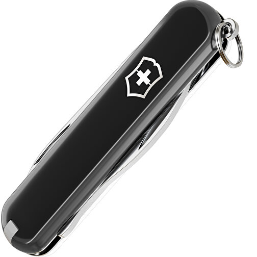 RALLY - Victorinox Schweizer Messer , Victorinox, Dark Illusion / Falling Snow, hochlegierter, rostfreier Stahl, 5,80cm x 0,90cm x 2,00cm (Länge x Höhe x Breite), Bild 3