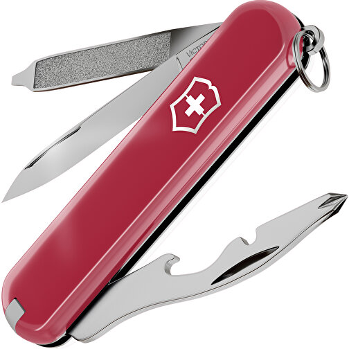 RALLY - Victorinox Schweizer Messer , Victorinox, Style Icon / Falling Snow, hochlegierter, rostfreier Stahl, 5,80cm x 0,90cm x 2,00cm (Länge x Höhe x Breite), Bild 1