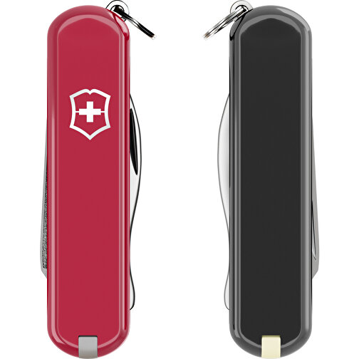 RALLY - Victorinox Schweizer Messer , Victorinox, Style Icon / Dark Illusion, hochlegierter, rostfreier Stahl, 5,80cm x 0,90cm x 2,00cm (Länge x Höhe x Breite), Bild 5