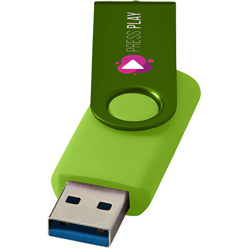 Chiavetta USB 3.0 rotante in metallo, Immagine 2