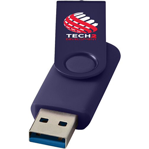 Chiavetta USB 3.0 rotante in metallo, Immagine 2