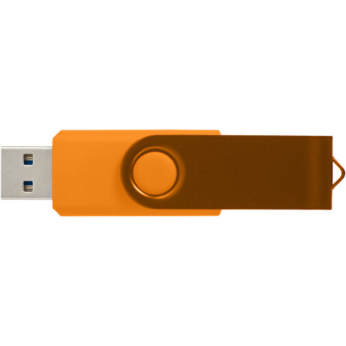 Rotate USB-Stick 3.0 Aus Metall , orange MB , 65 GB , Kunststoff, Aluminium MB , 5,80cm x 1,90cm x 1,00cm (Länge x Höhe x Breite), Bild 3