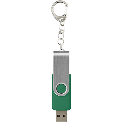 Rotate USB-Stick 3.0 Mit Schlüsselanhänger , grün MB , 32 GB , Kunststoff, Aluminium MB , 5,80cm x 1,90cm x 1,00cm (Länge x Höhe x Breite), Bild 3