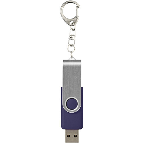 Rotate USB-Stick 3.0 Mit Schlüsselanhänger , blau MB , 32 GB , Kunststoff, Aluminium MB , 5,80cm x 1,90cm x 1,00cm (Länge x Höhe x Breite), Bild 3