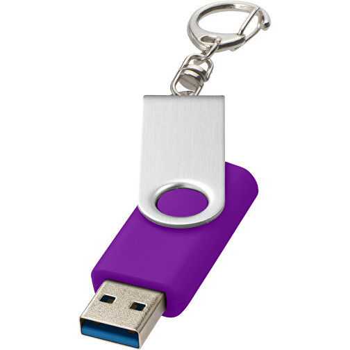 Obrotowa pamiec USB 3.0 z brelokiem do kluczy, Obraz 1