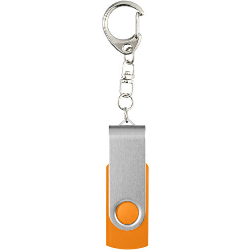 Rotate USB-Stick 3.0 Mit Schlüsselanhänger , orange MB , 32 GB , Kunststoff, Aluminium MB , 5,80cm x 1,90cm x 1,00cm (Länge x Höhe x Breite), Bild 4