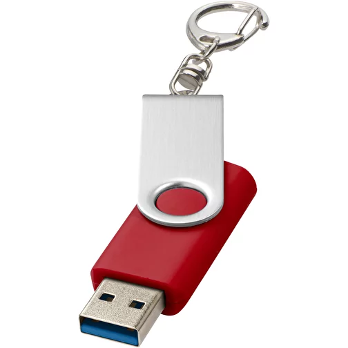 Rotate pendrive wyposażony w interfejs USB 3.0 z łańcuchem do kluczy, Obraz 1