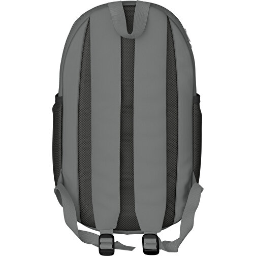 Rucksack Milan , delfingrau, Sublimation-fabric 300g, 15,00cm x 40,00cm x 30,00cm (Länge x Höhe x Breite), Bild 2