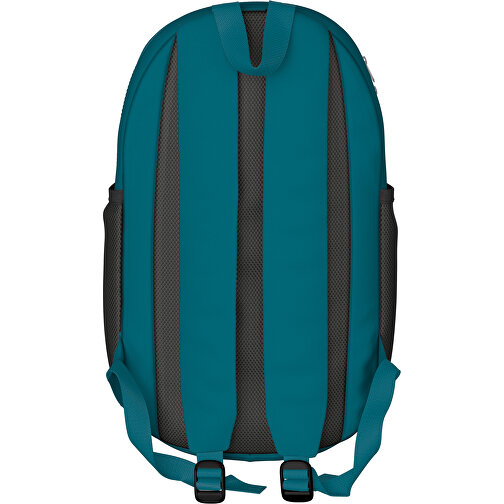 Rucksack Milan , atlantikblau, Sublimation-fabric 300g, 15,00cm x 40,00cm x 30,00cm (Länge x Höhe x Breite), Bild 2