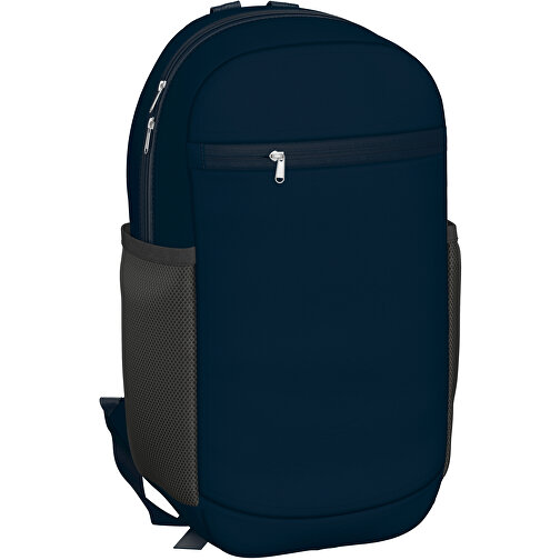 Rucksack Milan , heidelbeerblau, Sublimation-fabric 300g, 15,00cm x 40,00cm x 30,00cm (Länge x Höhe x Breite), Bild 1