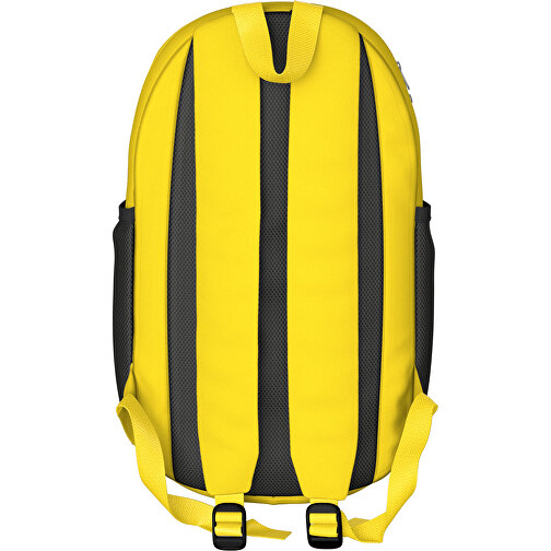 Rucksack Milan , zitronengelb, Sublimation-fabric 300g, 15,00cm x 40,00cm x 30,00cm (Länge x Höhe x Breite), Bild 2