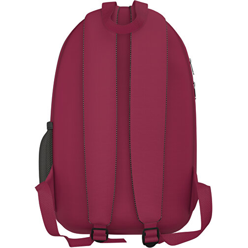 Rucksack Easy , bugunderrot, Sublimation-fabric 300g, 15,00cm x 40,00cm x 30,00cm (Länge x Höhe x Breite), Bild 2