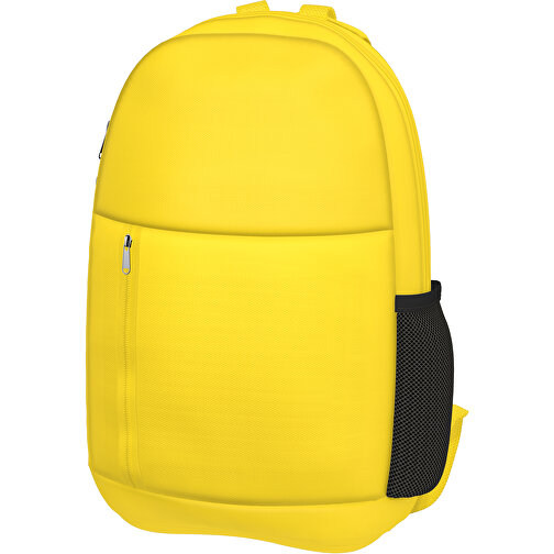 Rucksack Easy , zitronengelb, Sublimation-fabric 300g, 15,00cm x 40,00cm x 30,00cm (Länge x Höhe x Breite), Bild 1