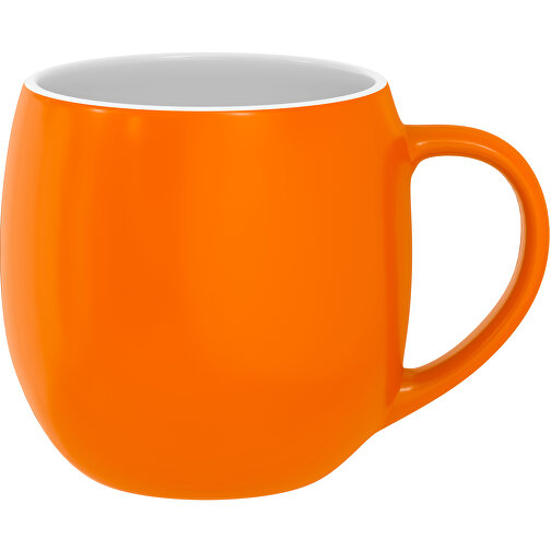 Olaf Aussen Farbig Innen Weiß 400ml , karottenorange / weiß, New Bone China Porzellan, 9,00cm x 12,00cm (Höhe x Breite), Bild 1