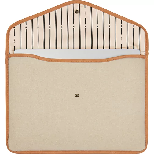 VINGA Bosler sacoche pour ordinateur portable 16' en toile GRS recyclée, greige, Image 2