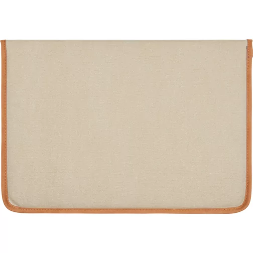 VINGA Bosler sacoche pour ordinateur portable 14' en toile GRS recyclée, greige, Image 3