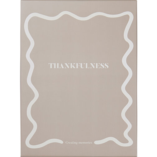 VINGA Thankfulness GRS dagbog af genbrugspapir, beige, Billede 8