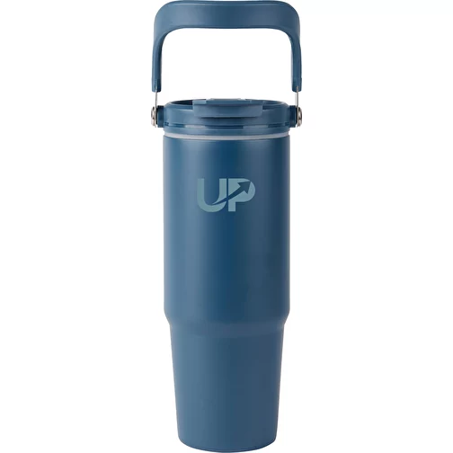 Bouteille VINGA Eos Trek 880ml en RCS rec. Stainless-Steel, bleu marine, Image 3