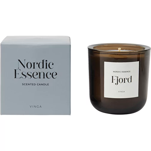 Bougie parfumée Nordic Essence grande, bleue, Image 1