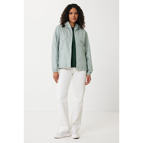 Iqoniq Logan Lightweight Jacke Aus Recyceltem Polyester, Iceberg Green , Iceberg green, 100% recyceltes Polyester, XXS, 62,00cm x 1,00cm x 52,00cm (Länge x Höhe x Breite), Bild 7