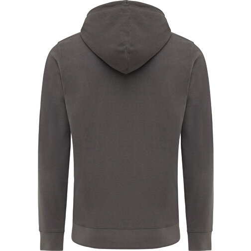 Iqoniq Abisko Zip-Kapuzenpullover Aus Recycelter Baumwolle, Anthrazit , anthrazit, 50% recycelte und 50% biologische Baumwolle, XS, 64,00cm x 1,00cm x 48,00cm (Länge x Höhe x Breite), Bild 2