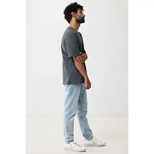 Iqoniq Teide T-shirt en coton recyclé, non teint anthracite, Image 11