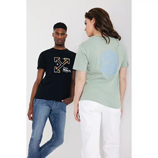 Iqoniq Sierra T-shirt leggera in cotone riciclato, verde Iceberg, Immagine 10