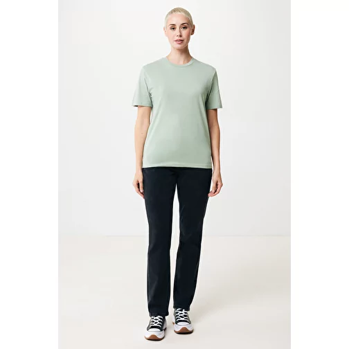 Iqoniq Sierra T-shirt leggera in cotone riciclato, verde Iceberg, Immagine 15