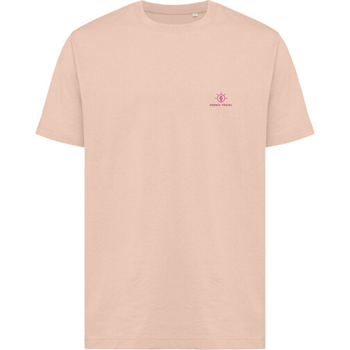 Iqoniq Kakadu Relaxed T-Shirt Aus Recycelter Baumwolle, Peach Nectar , peach nectar, 50% recycelte und 50% biologische Baumwolle, XXS, 64,00cm x 1,00cm x 50,00cm (Länge x Höhe x Breite), Bild 3