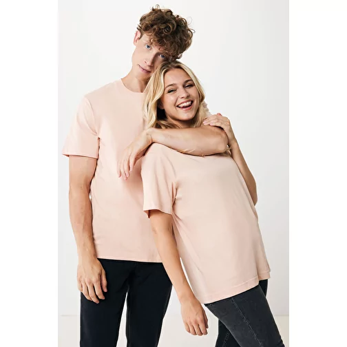 Iqoniq Kakadu relaxed T-shirt en coton recyclé, peach nectar, Image 4