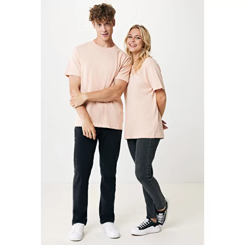 Iqoniq Kakadu relaxed T-shirt en coton recyclé, peach nectar, Image 5