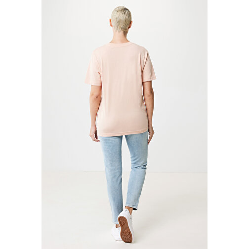 Iqoniq Kakadu Relaxed T-Shirt Aus Recycelter Baumwolle, Peach Nectar , peach nectar, 50% recycelte und 50% biologische Baumwolle, XXS, 64,00cm x 1,00cm x 50,00cm (Länge x Höhe x Breite), Bild 9