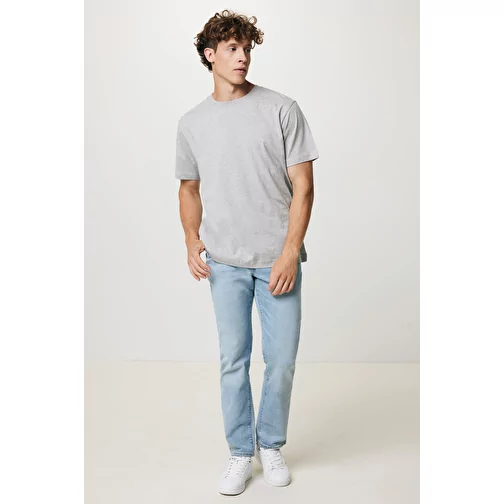 Iqoniq Kakadu relaxed T-shirt en coton recyclé, heather grey, Image 9